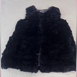 Beautiful black velvet vest size 42